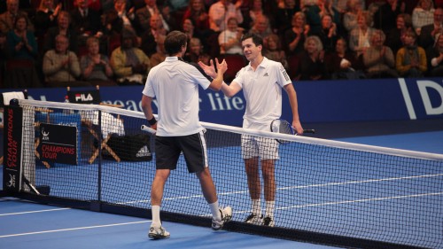 Fundraising at Champions Tennis at Royal Albert Hall 