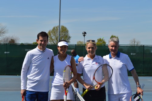 Fundraising Corporate Tennis Day with JLL